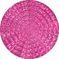 Concentric pink circles in mosaic