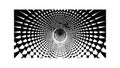 Concentric Spiral: Abstract Tunnel & Optical Illusion, vector design Generative AI Royalty Free Stock Photo