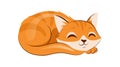 Concept Of Animal Care, Shelter, Donations. Pretty Cat Is Sleeping On Floor, Putting His Head On Paws. Animal Adoption