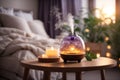 Concept aromatherapy Aroma diffuser. ai generative