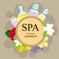 The concept of aromatherapy and spa