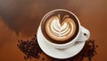 Aromatic Elixir A Captivating Tribute to National Coffee Day.AI Generated