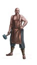 Concept Art Fantasy Illustration of Blacksmith or Smith With Hammer