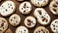 Artistic Cookie Decorating Kit for National Pecan Cookie Day.AI Generated