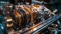 Exploring the Inner Workings of an Auto Engine: Disassembling, Inspecting Gears, Pistons, and
