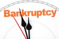 Concept of bankruptcy Royalty Free Stock Photo