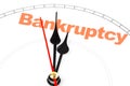 Concept of bankruptcy Royalty Free Stock Photo