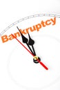 Concept of bankruptcy Royalty Free Stock Photo