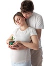 Concept of birth. Royalty Free Stock Photo
