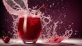 Bubbly Bliss Sipping on Cherry Soda for National Cherries Jubilee Day.AI Generated