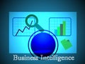 Concept of Business Intelligence , Which also represents OLAP which performs the multidimensional analysis of business data.