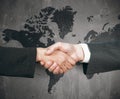 Business world handshake Royalty Free Stock Photo