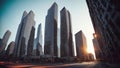 Captivating Architecture Photography of a Modern Skyscraper.AI Generated
