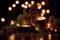 Captivating Macro Shots of Yule Logs for Cozy Winter Nights.AI Generated