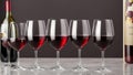 Chill and Sip A Stylish Wine Glass Cooler for Perfectly Cooled Red Wine on National Red Wi.AI Generated