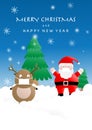 Concept of Christmas and new normal in coronavirus pandemic Royalty Free Stock Photo