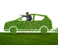 Concept of clean fuel and eco friendly cars