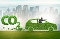 Concept of clean fuel and eco friendly cars