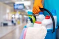 The concept of cleaning service