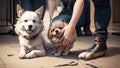 Clicking Towards Success Celebrating National Dog Day with Positive Reinforcement.AI Generated