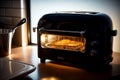 Close Up Capture of Realistic Toaster.AI Generated Royalty Free Stock Photo