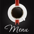 The Concept of Coffeehouse Menu. Vector