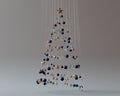 Christmas Tree Decorations And Gifts Royalty Free Stock Photo