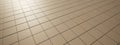 Concept or conceptual solid beige background of pavement tiles texture floor as a modern pattern layout. A 3d illustration