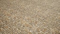 Concept or conceptual solid beige background of stone texture floor as a vintage pattern layout. A 3d illustration metaphor for