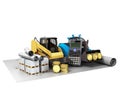 Concept of construction calculations excavators of small works b