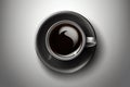 Cup of coffee, coffee break icon. Generative AI Royalty Free Stock Photo