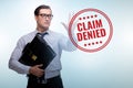 Concept of denying medical insurance claim