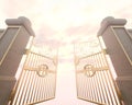 Heavens Gates Open Royalty Free Stock Photo