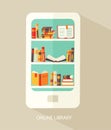 Concept for digital library.