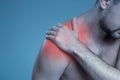 Concept disease. Pain in the shoulder joint