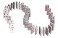 Concept : domino effect