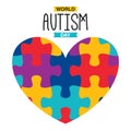 Concept Drawing of Autism Awareness