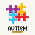 Concept Drawing of Autism Awareness