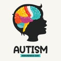 Concept Drawing of Autism Awareness