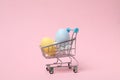 Concept of Easter shopping, holidays shopping concept