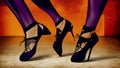 Elegance in Motion Celebrating Argentine Tango on National Dance Day.AI Generated