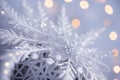 Elegant Snowflake Decorations to Create a Winter Wonderland.AI Generated