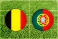Belgium vs Portugal football match