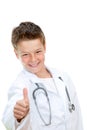 Concept future doctor. Royalty Free Stock Photo