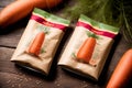 Grow Your Own Carrots with Rudolph s Carrot Seed Packets A Delicious and Fun Holiday Activ.AI Generated