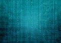 Abstract digital background with binary code. Hackers, darknet, virtual reality and science fiction. Royalty Free Stock Photo