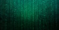 Abstract digital background with binary code. Hackers, darknet, virtual reality and science fiction.