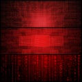 Concept of Hacker Attack, Virus Infected Software, Dark Web and Cyber Security. Abstract Digital Background With Royalty Free Stock Photo