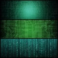 Concept of Hacker Attack, Virus Infected Software, Dark Web and Cyber Security. Abstract Digital Background With Royalty Free Stock Photo
