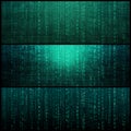 Concept of Hacker Attack, Virus Infected Software, Dark Web and Cyber Security. Abstract Digital Background With Royalty Free Stock Photo